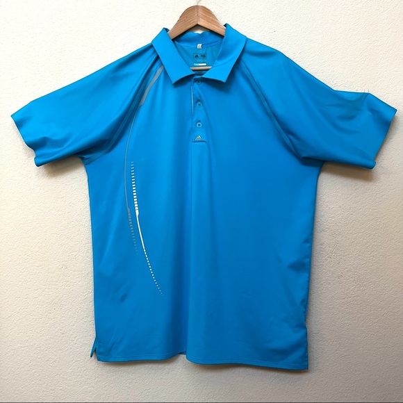 adidas Other - Adidas PureMotion Cool Max Turquoise Short Sleeve Shirt XL B18/20